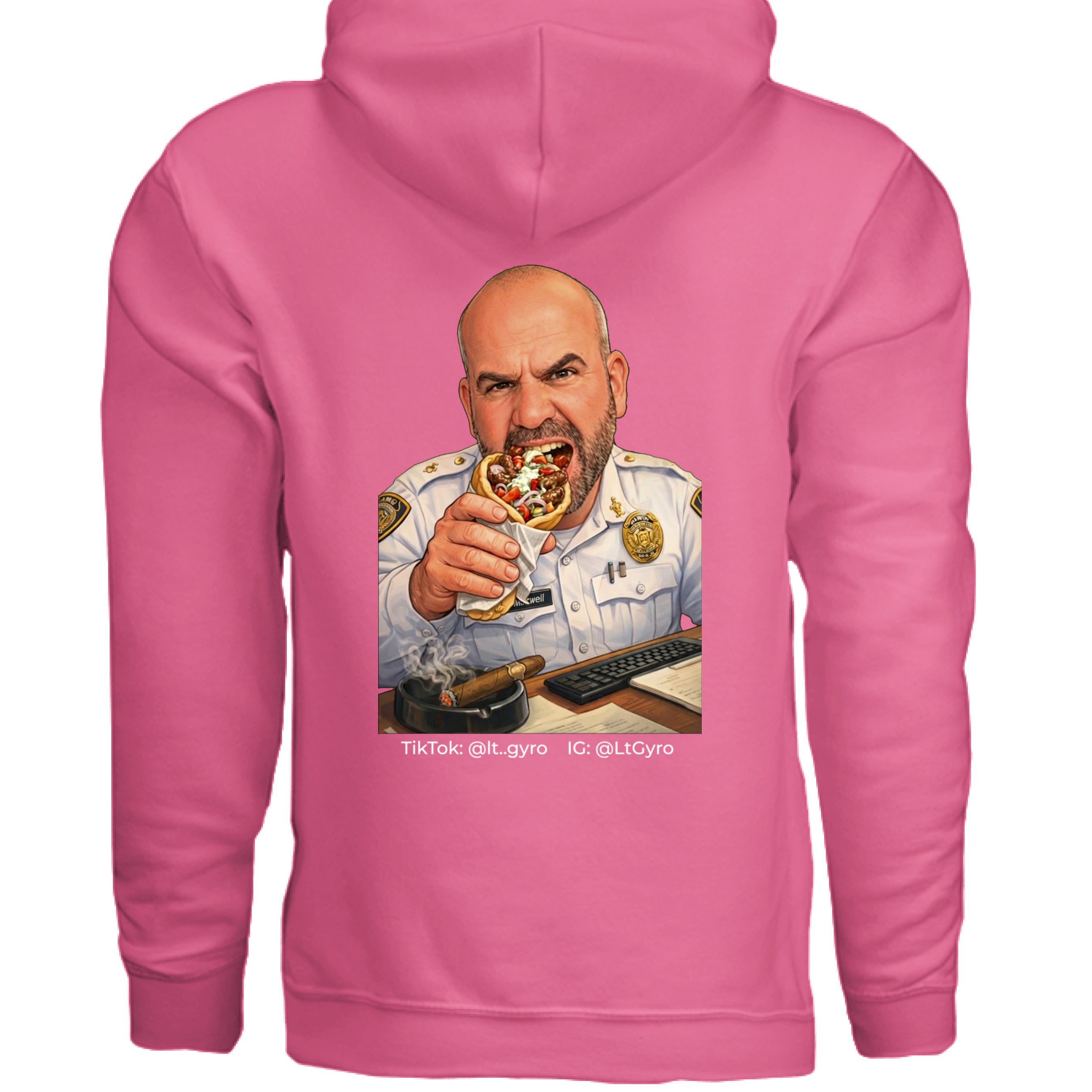 SAFETY PINK - BACK
