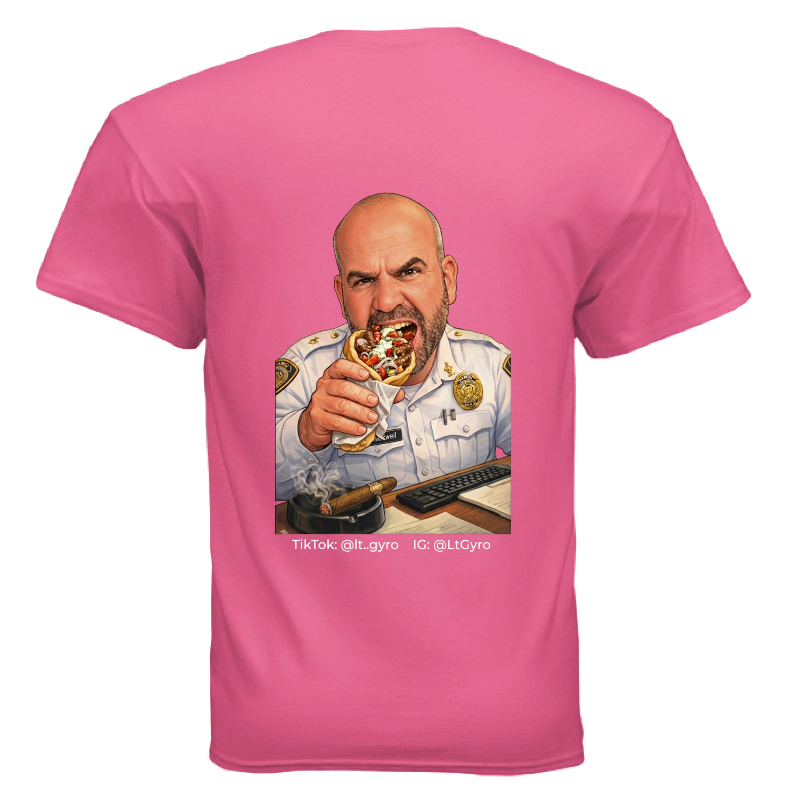 SAFETY PINK - BACK